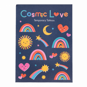 Cosmic Love Temporary Tattoos