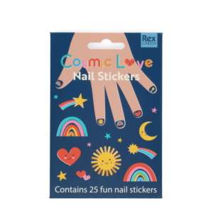 Cosmic Love Nail Stickers.