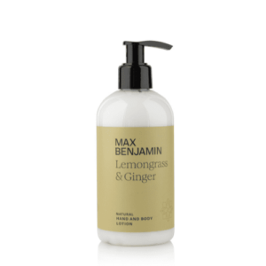 Max Benjamin Hand & Body Lotion - Lemongrass and Ginger