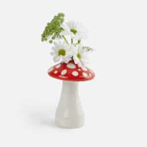 Amanita Mushroom Vase - Medium
