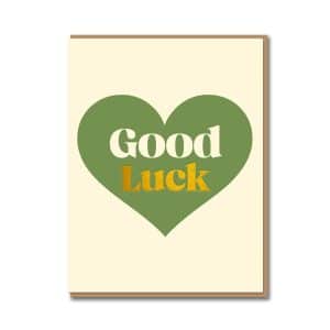 Good Luck Greetings Card