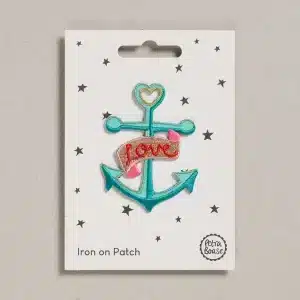 Iron on Patch - Love Anchor
