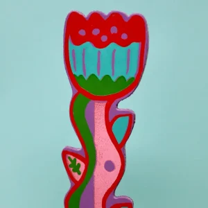 Tulip Blooming Lovely Bookmark - Lilac