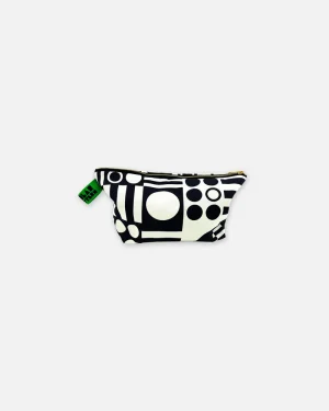 Irregular Sleep Pattern Geometric Wash Bag - Mono