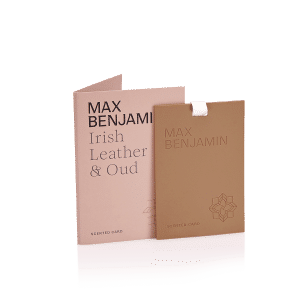 Max Benjamin Scented Card - Irish Oudh and Leather