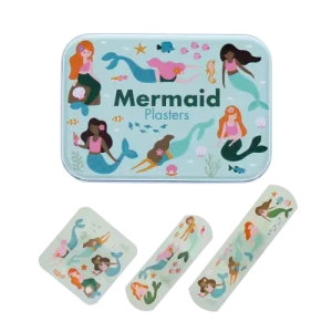 Children's Plasters in a Tin - Mermaid