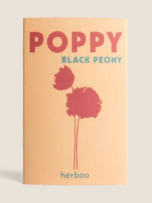 Poppy 'Black Peony' Seeds